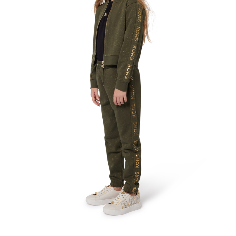 Fleece jogging bottoms MICHAEL KORS 
                        GIRL