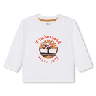 T-shirt with logo print TIMBERLAND 
                    BOY