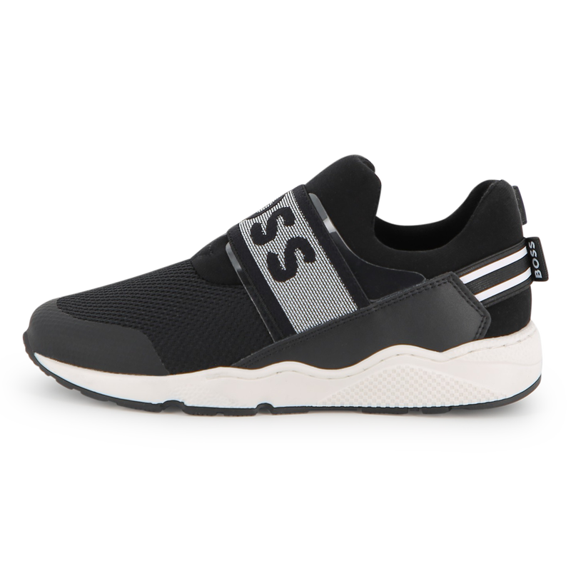 COWHIDE LEATHER TRAINERS BOSS 
                        BOY