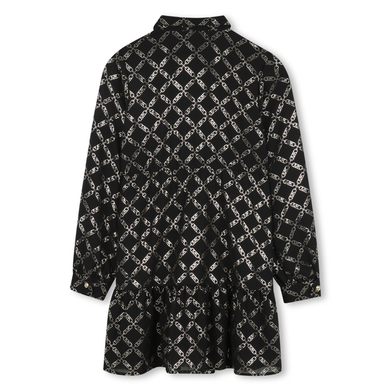 Long-sleeved polyester dress MICHAEL KORS 
                        GIRL