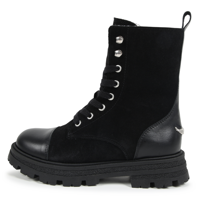 Lace-up leather boots ZADIG & VOLTAIRE 
                        GIRL
