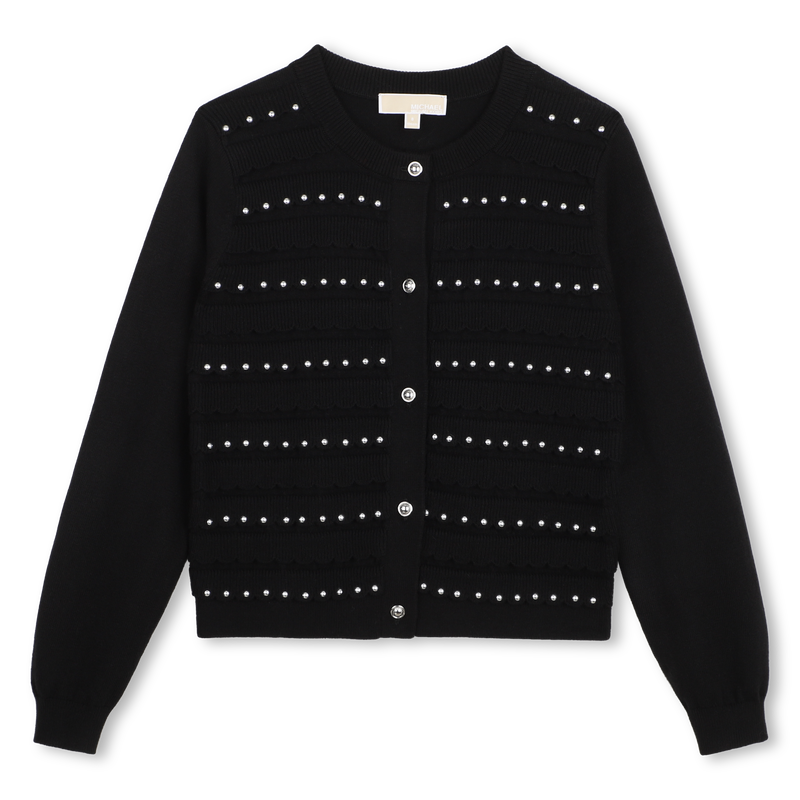Knitted cardigan MICHAEL KORS 
                        GIRL