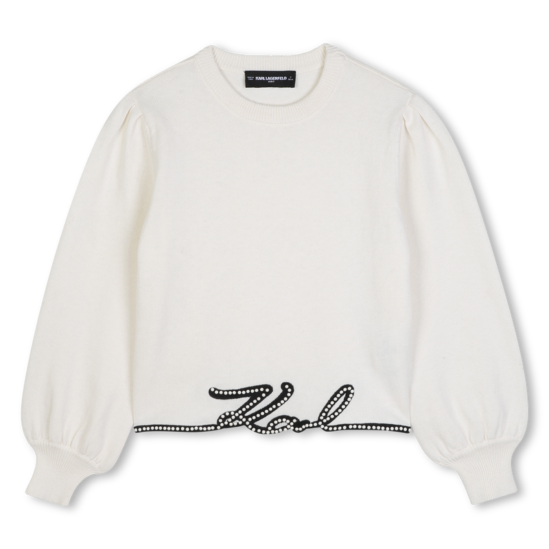 Sweater KARL LAGERFELD KIDS 
                        GIRL