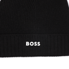 Knitted hat with logo BOSS 
                    BOY