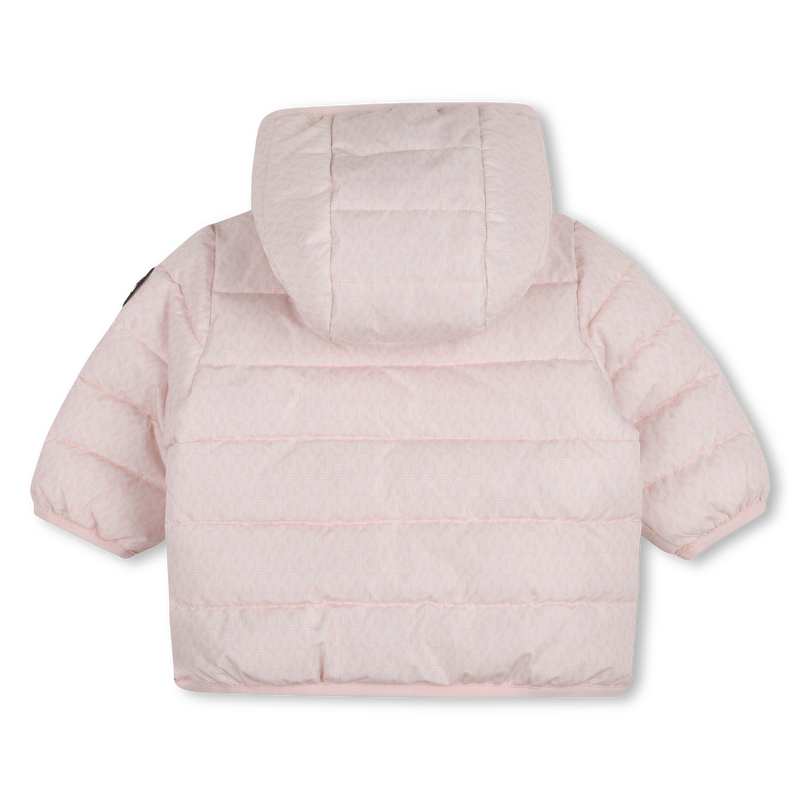 Hooded down jacket MICHAEL KORS 
                        GIRL