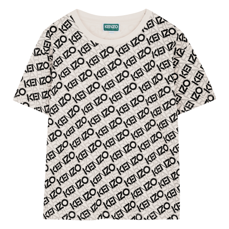 Printed cotton T-shirt KENZO KIDS 
                        BOY