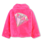 Fluffy fleece coat BILLIEBLUSH 
                    GIRL