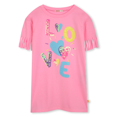 Short-sleeved sequin dress BILLIEBLUSH GIRL