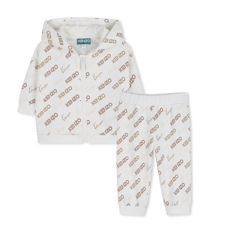 CARDIGAN AND JOGGING TROUSERS SET KENZO KIDS 
                        BOY