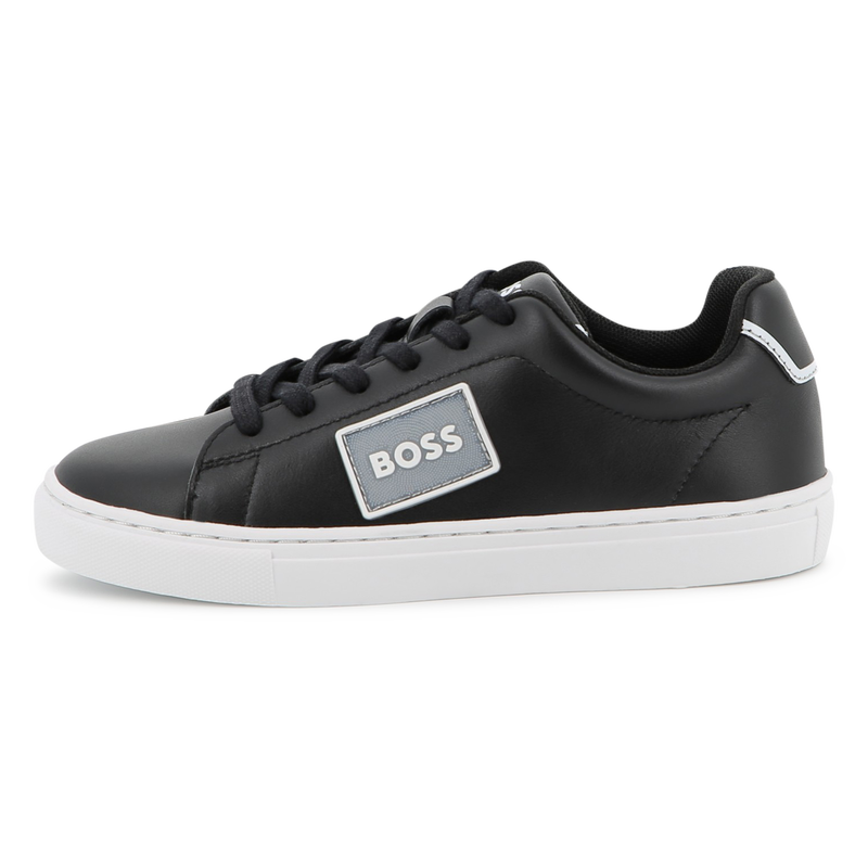 Cowhide leather sneakers BOSS 
                        BOY