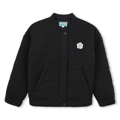 Quilted jacket KENZO KIDS GIRL