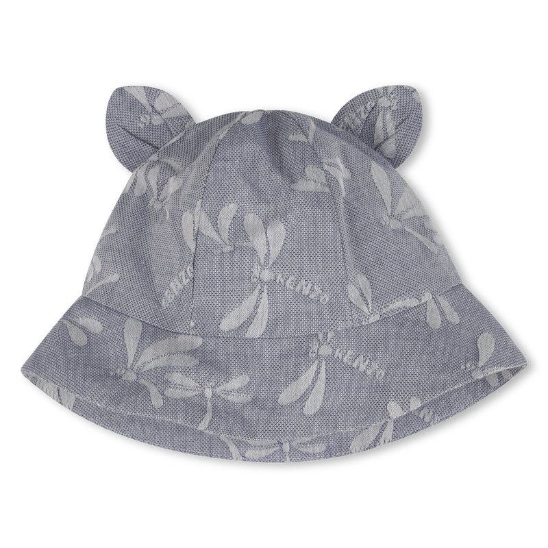 T-SHIRT, BUCKET HAT AND BIB SET KENZO KIDS 
                        GIRL