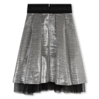 Metallic midi skirt KARL LAGERFELD KIDS 
                    GIRL