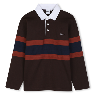 Long sleeve polo BOSS BOY