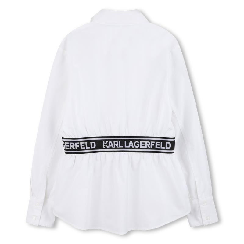 Long-sleeved shirt KARL LAGERFELD KIDS 
                        GIRL