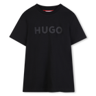 Short-sleeved t-shirt, BLACK, hi-res