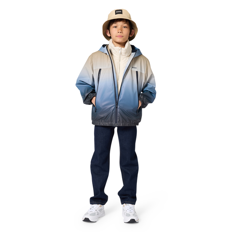 HOODED WINDBREAKER BOSS 
                        BOY