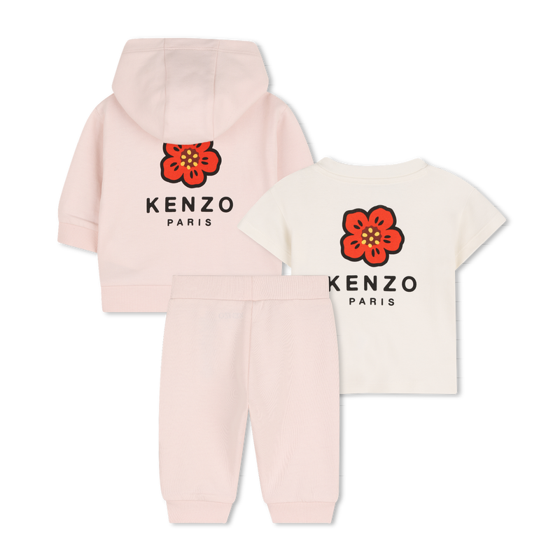 T-SHIRT, CARDIGAN AND TROUSERS SET KENZO KIDS 
                        UNISEX