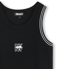 Ribbed embroidered vest top DKNY 
                    GIRL