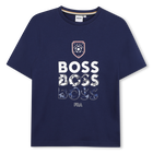 Short-sleeved t-shirt, MEDIEVAL BLUE, hi-res