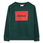 Fleece sweatshirt HUGO 
                    BOY