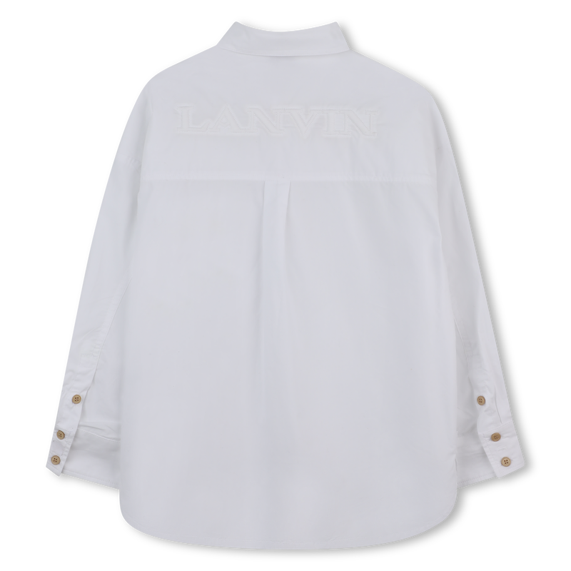 Embroidered printed shirt with che logo LANVIN 
                        BOY