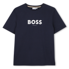 Short sleeve t-shirt, NAVY, hi-res