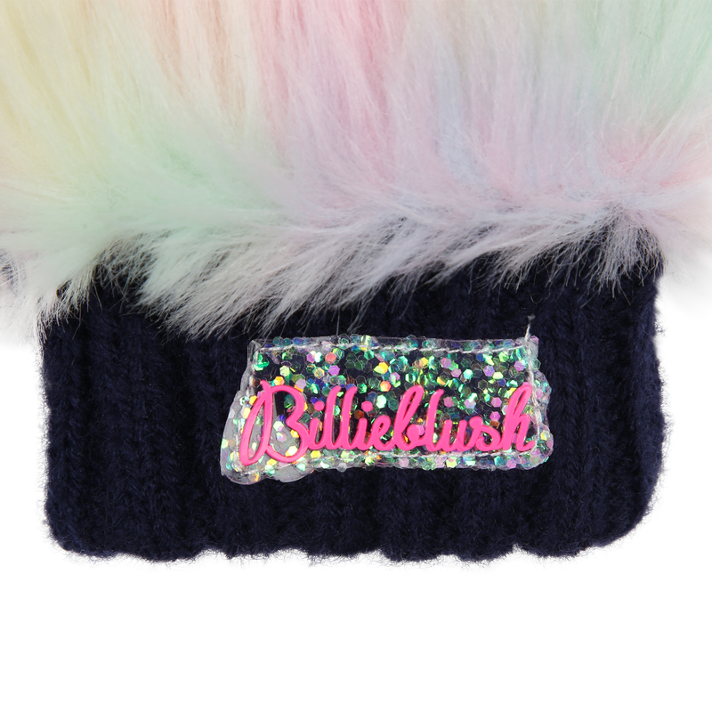Fluffy polar fleece mittens BILLIEBLUSH 
                        GIRL