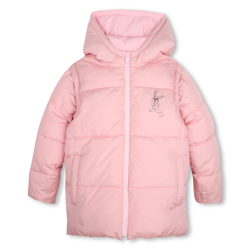 Reversible down jacket KENZO KIDS 
                        GIRL