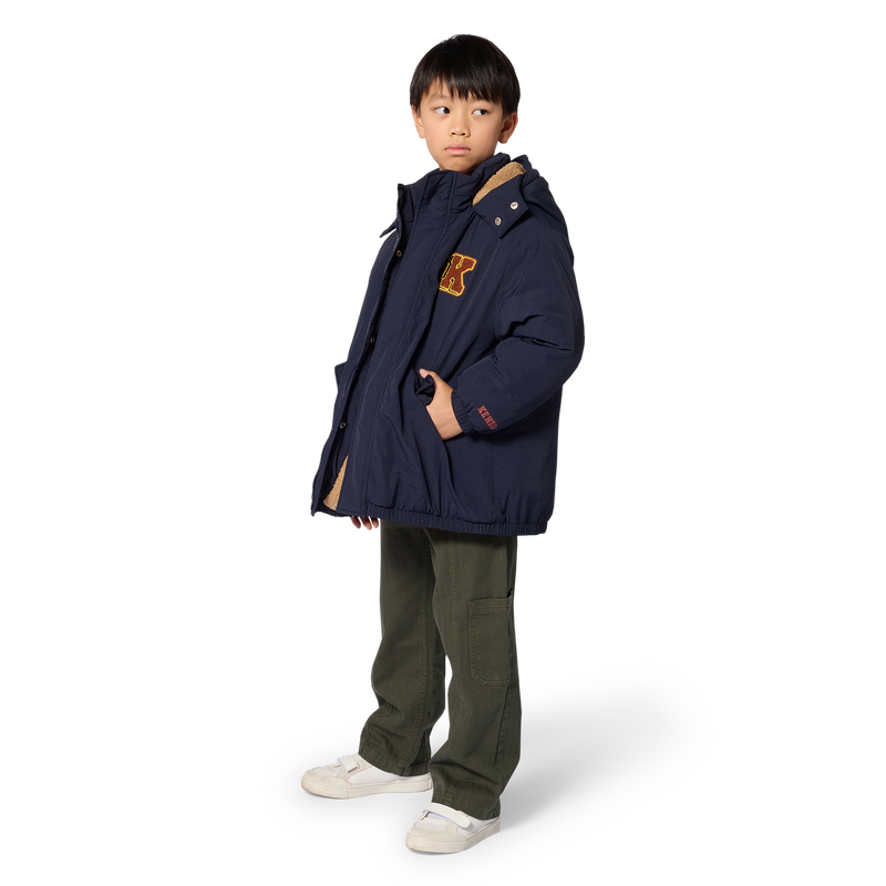 Hooded parka KENZO KIDS 
                        BOY