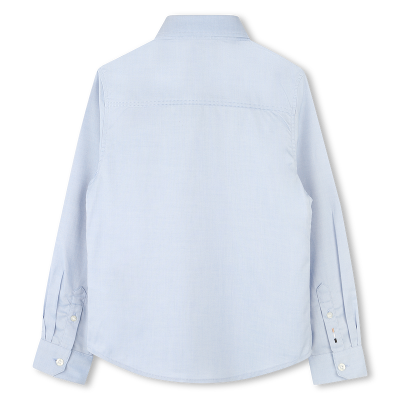 Long-sleeved cotton shirt BOSS 
                        BOY