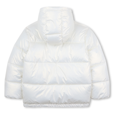 Hooded down jacket MICHAEL KORS GIRL