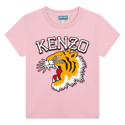 Short-sleeved T-shirt KENZO KIDS GIRL