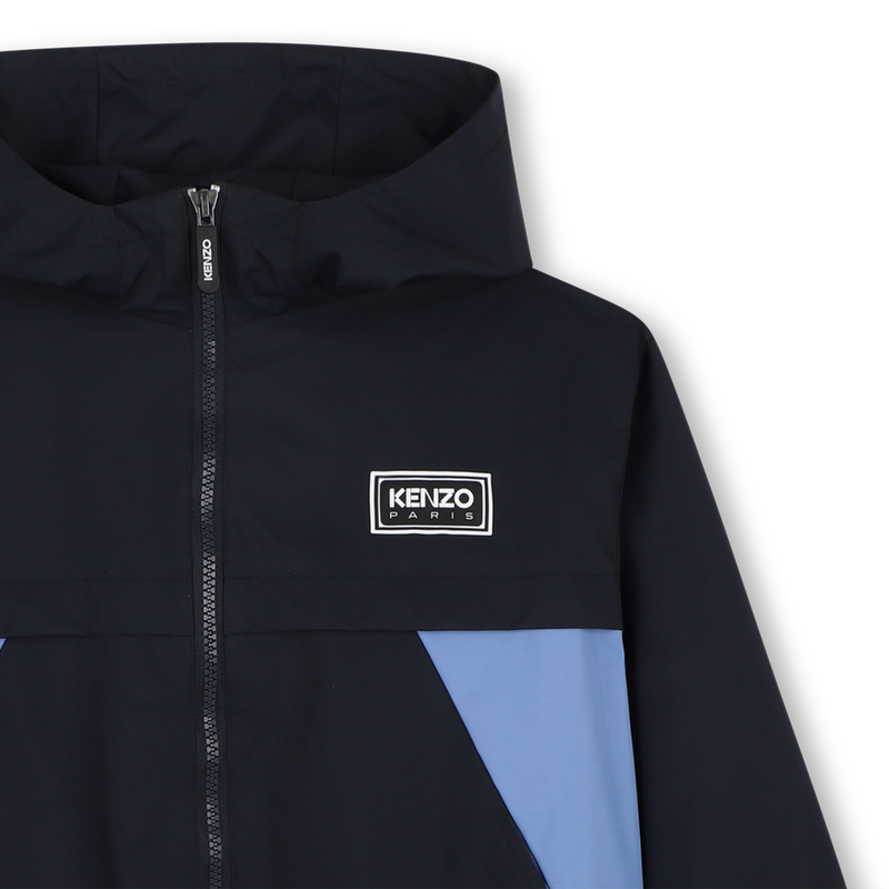 Hooded windbreaker KENZO KIDS 
                        BOY