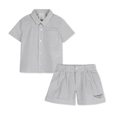SHIRT AND SHORTS SET GIVENCHY BOY