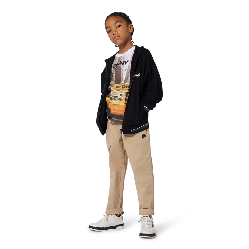 Hooded cardigan DKNY 
                        UNISEX