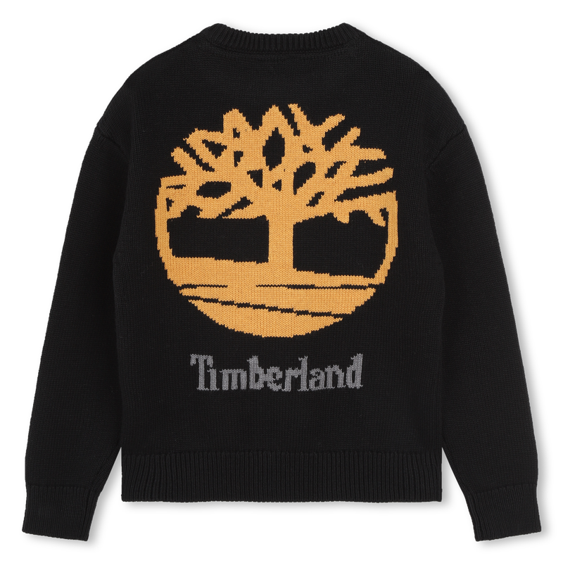 Cotton and wool jumper TIMBERLAND 
                        BOY