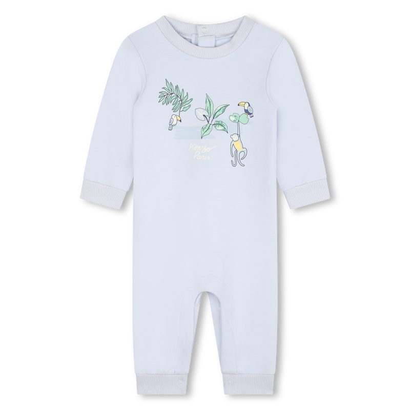 Cotton playsuit and hat KENZO KIDS 
                        BOY
