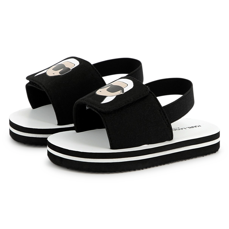Light hook-and-loop sandals KARL LAGERFELD KIDS 
                        UNISEX