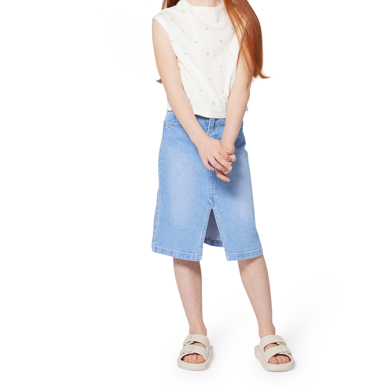 Cotton party T-shirt MICHAEL KORS 
                        GIRL