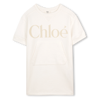 Short sleeve dress, OFFWHITE, hi-res
