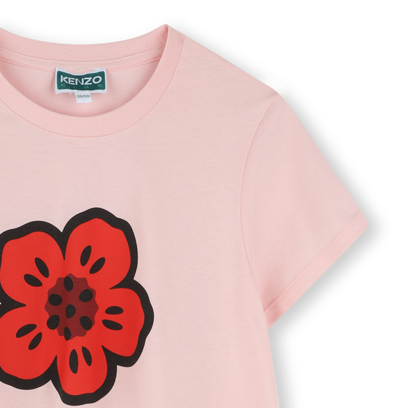 Loose dress with logo print KENZO KIDS 
                        GIRL