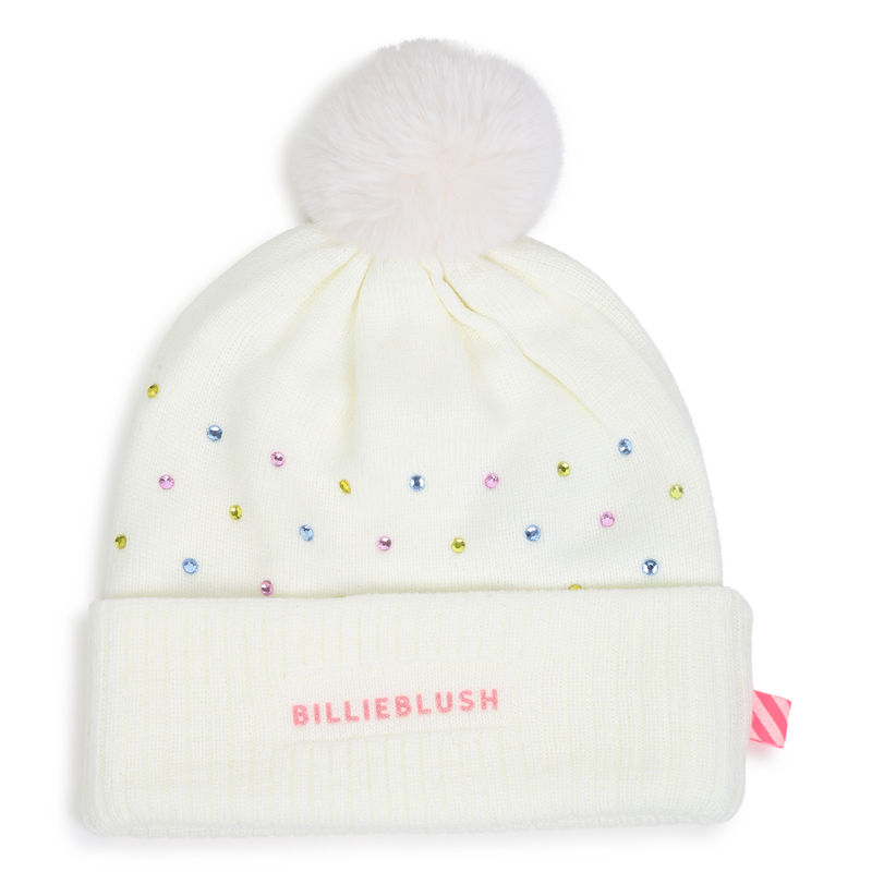 Multicolored rhinestone beanie BILLIEBLUSH 
                        GIRL