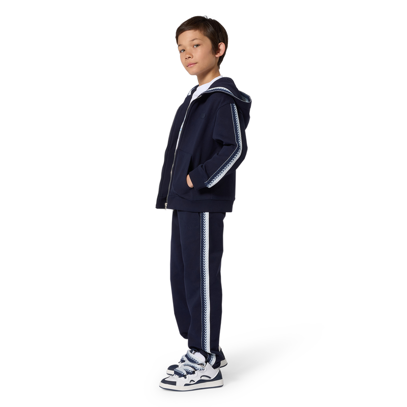 ZIP-UP HOODIE LANVIN 
                        BOY