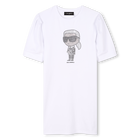 Short-sleeved dress KARL LAGERFELD KIDS 
                    GIRL