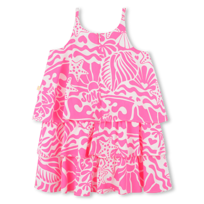 Tiered viscose dress BILLIEBLUSH GIRL