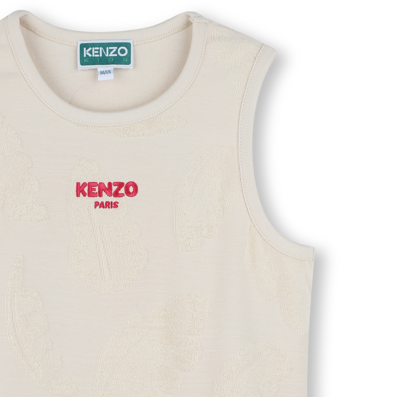 Terry-towelling dress KENZO KIDS 
                        GIRL