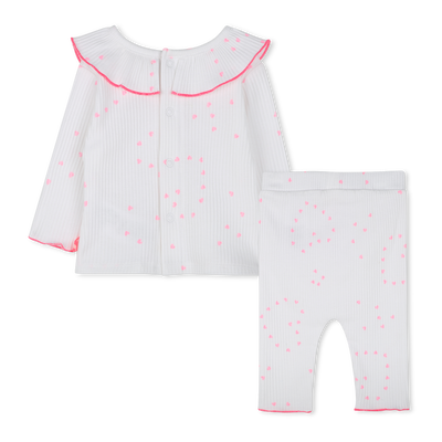 Frilled T-shirt and leggings BILLIEBLUSH GIRL