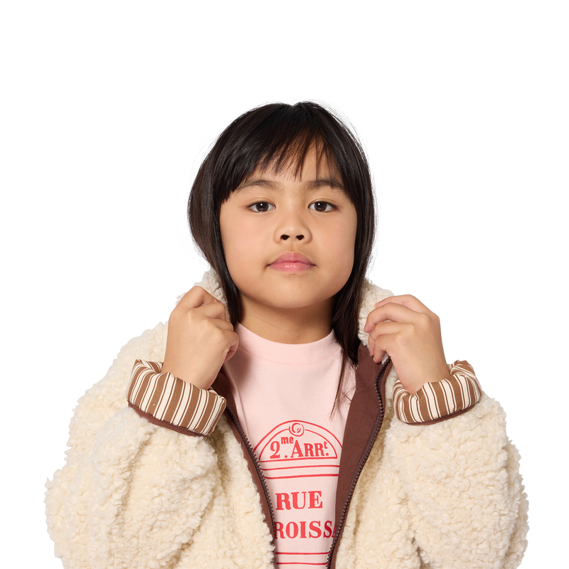Long sleeve t-shirt KIDS AROUND 
                        GIRL
