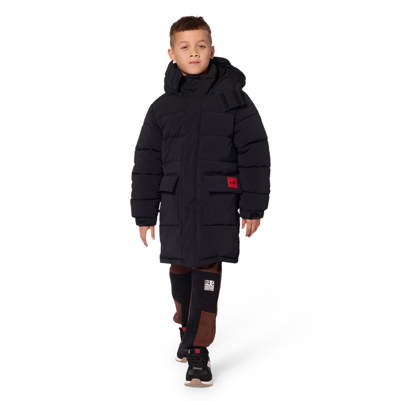 Long down jacket HUGO 
                        BOY